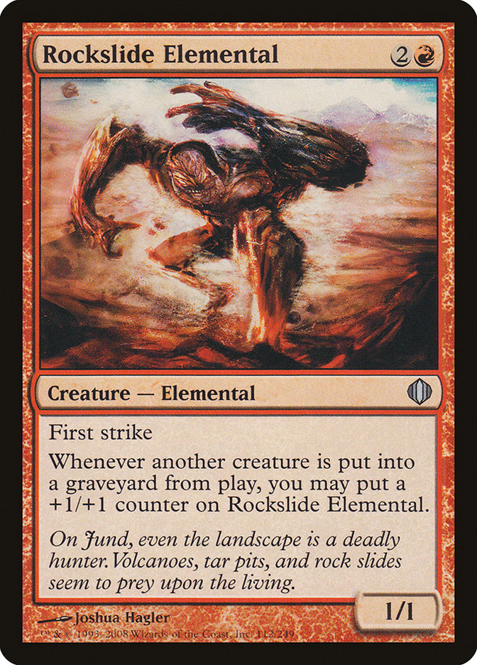 {C} Rockslide Elemental [Shards of Alara][ALA 112]