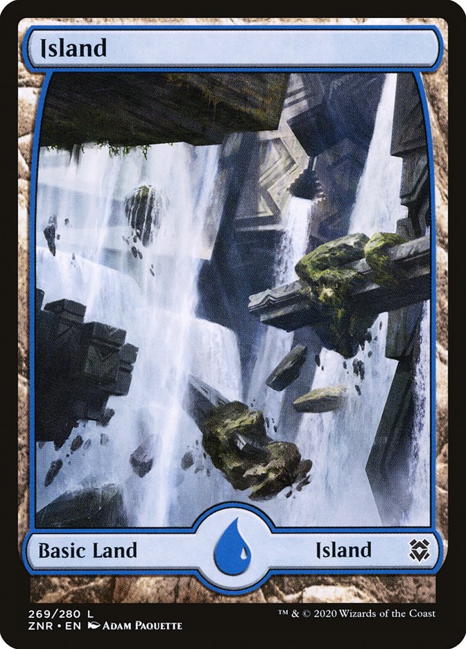 {B}[ZNR 269] Island (269) [Zendikar Rising]