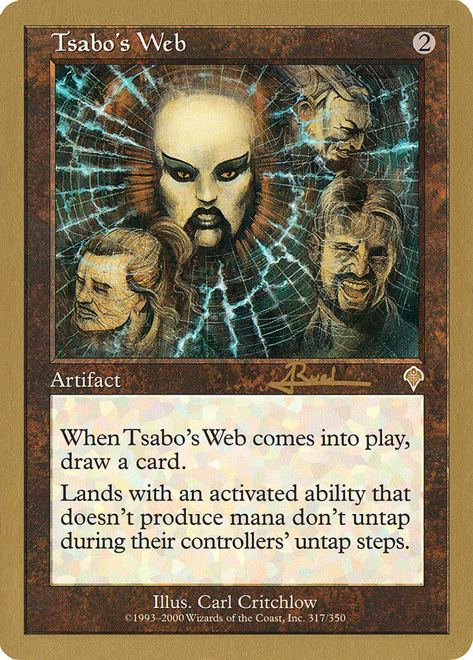 {R} Tsabo's Web (Antoine Ruel) [World Championship Decks 2001][GB WC01 AR317]