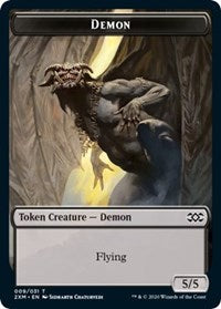 {T} Demon // Germ Double-sided Token [Double Masters Tokens][T2XM 009]