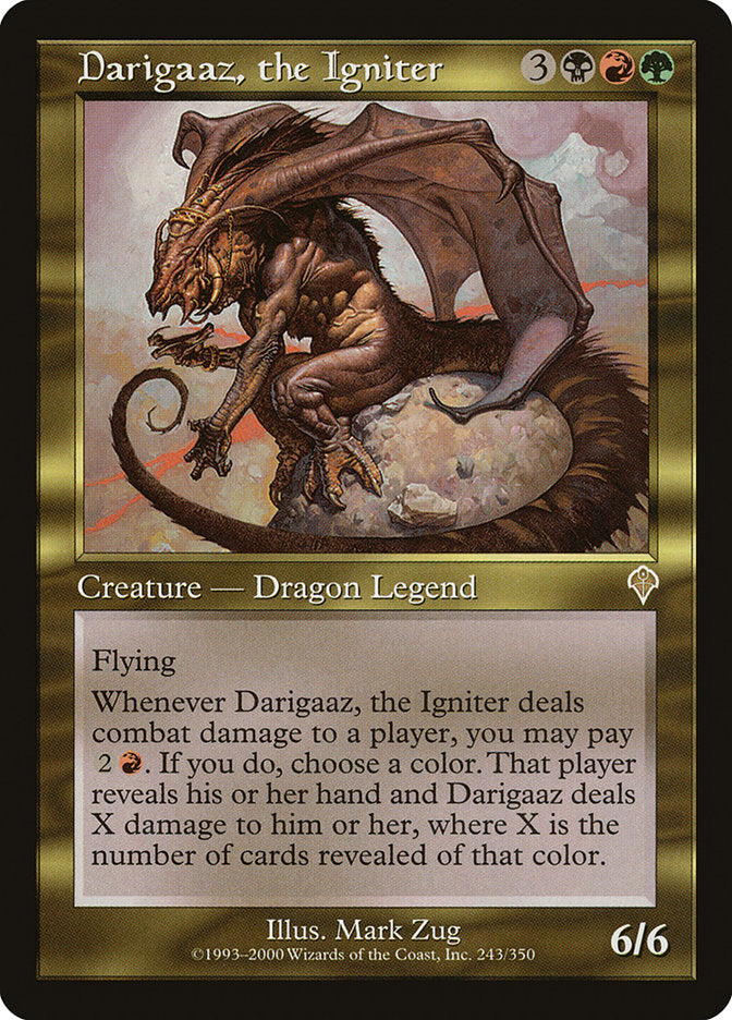 {R} Darigaaz, the Igniter [Invasion][INV 243]