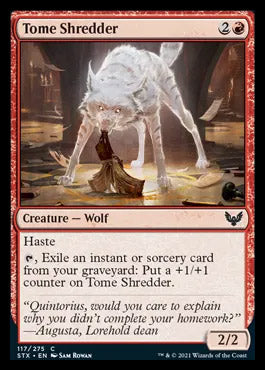 {C} Tome Shredder [Strixhaven: School of Mages][STX 117]