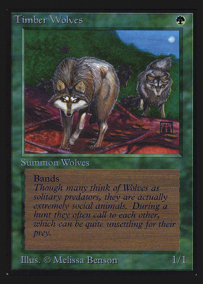 {R} Timber Wolves [International Collectorsâ Edition][GB CEI 220]