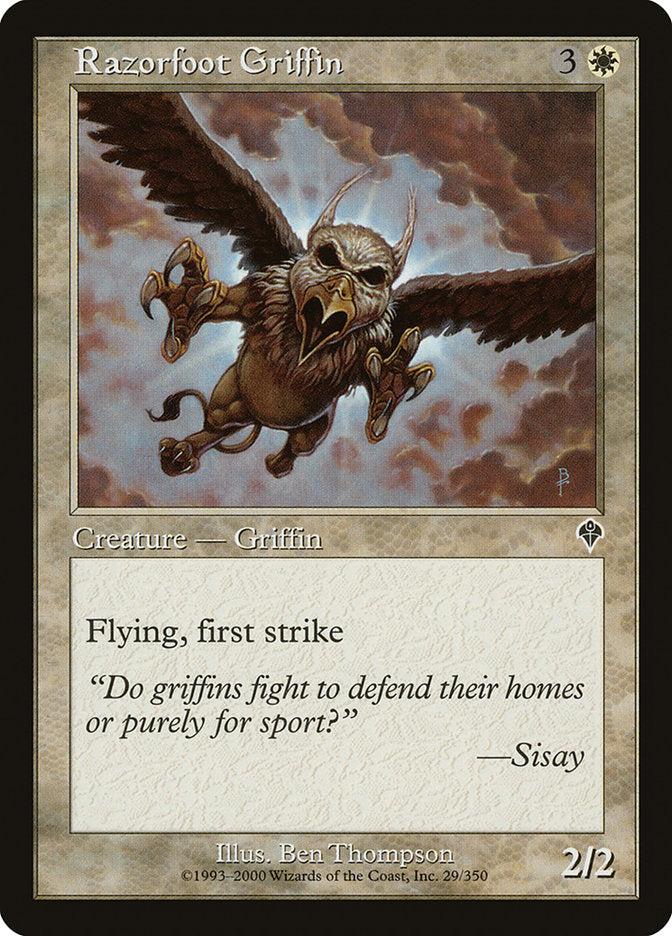 {C} Razorfoot Griffin [Invasion][INV 029]