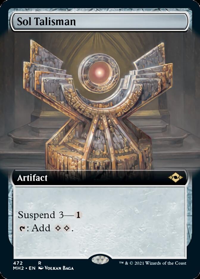 {R} Sol Talisman (Extended Art) [Modern Horizons 2][MH2 472]