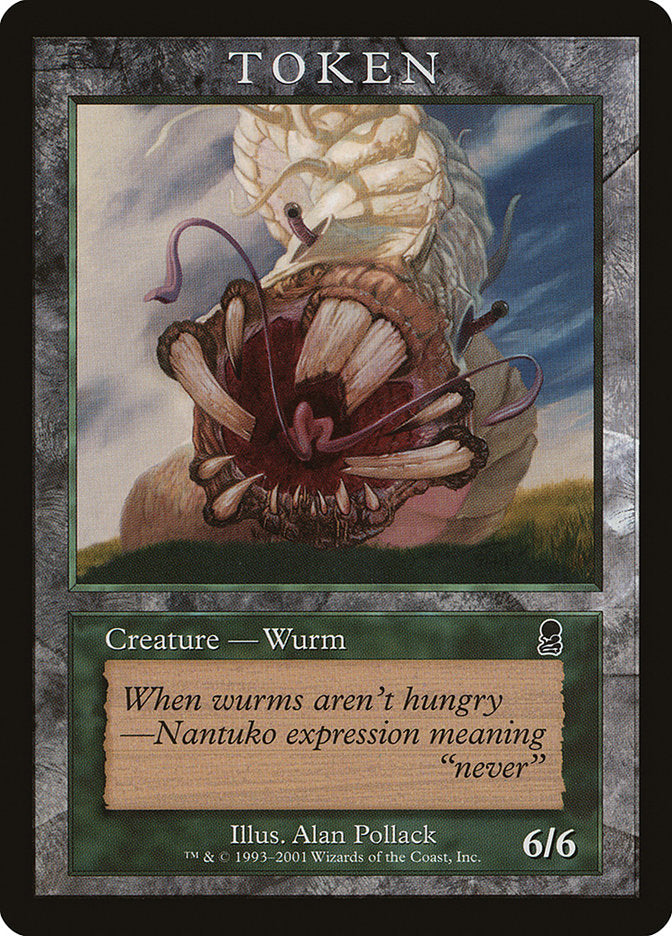 {T} Wurm Token [Magic Player Rewards 2002][TPR2 006]