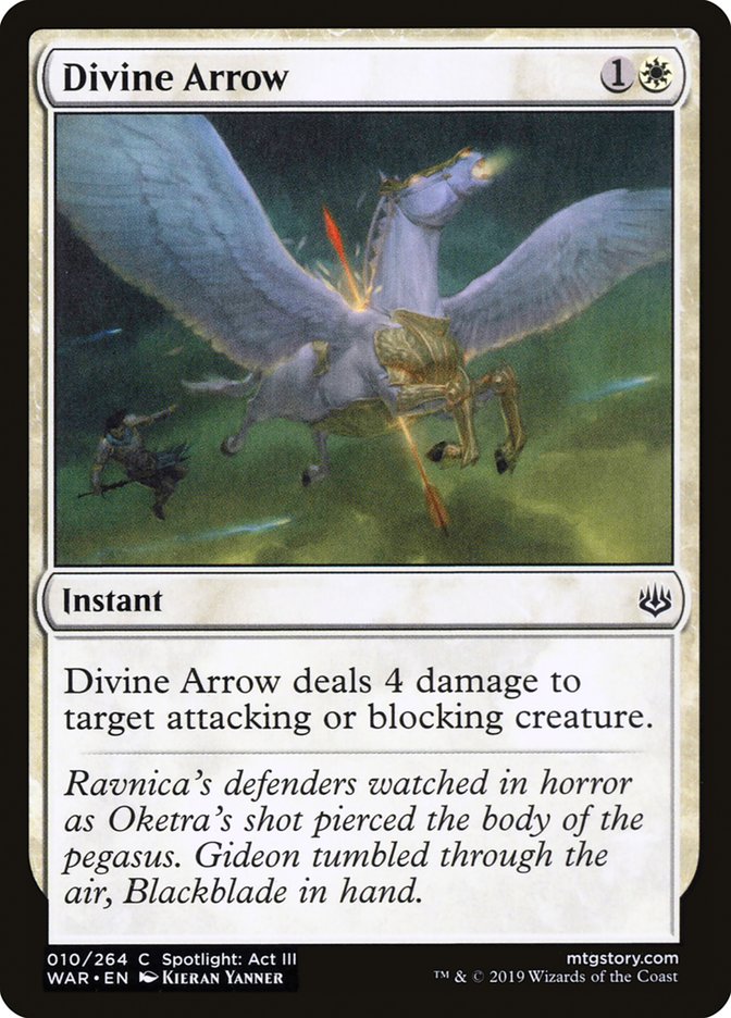 {C} Divine Arrow [War of the Spark][WAR 010]