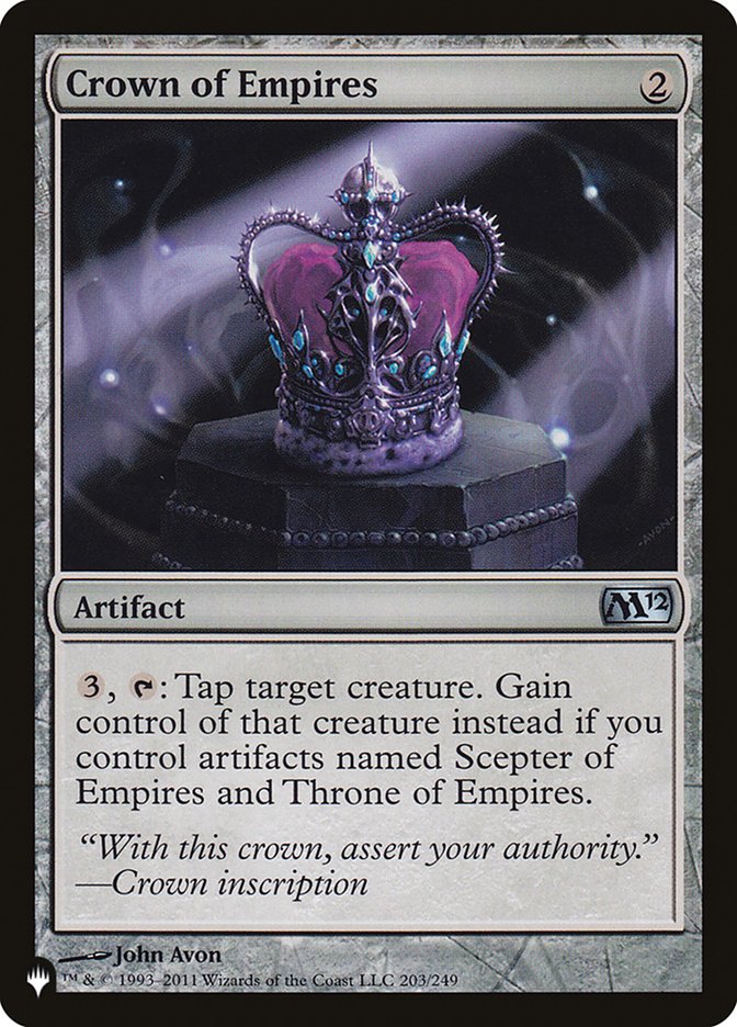 {C} Crown of Empires [The List][LS M12 203]