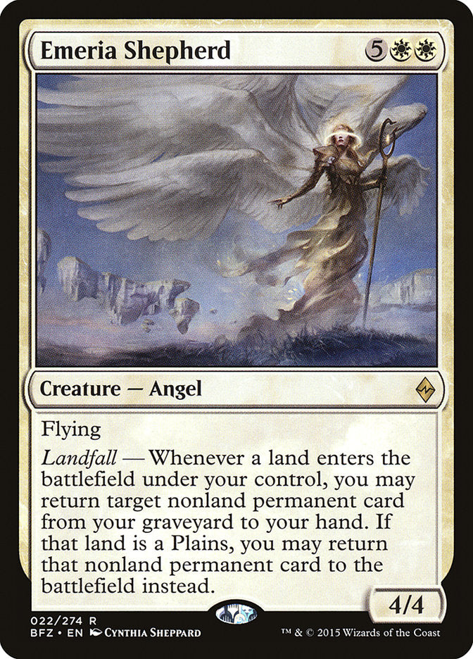 {R} Emeria Shepherd [Battle for Zendikar][BFZ 022]