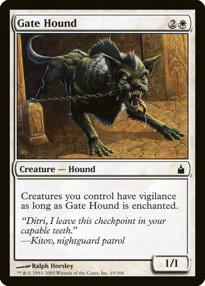 {C} Gate Hound [Ravnica: City of Guilds][RAV 019]