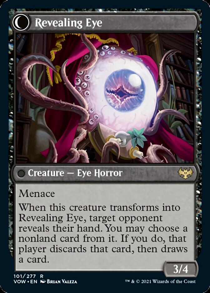 {R} Concealing Curtains // Revealing Eye [Innistrad: Crimson Vow][VOW 101]