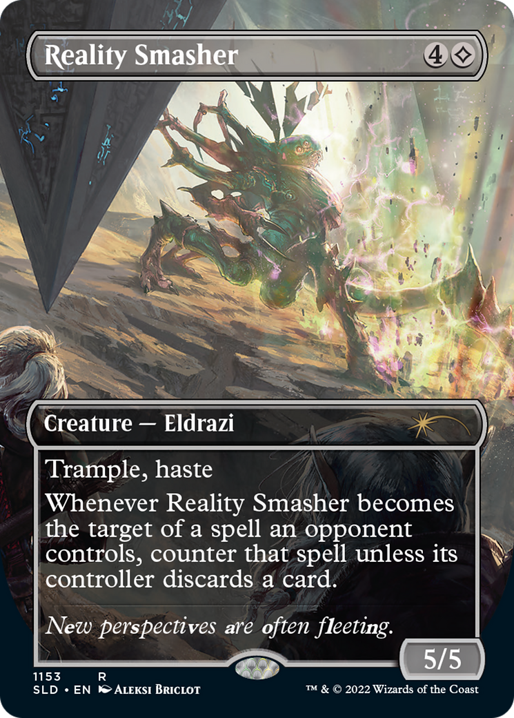 {R} Reality Smasher (Borderless) [Secret Lair Drop Series][SLD 1153]