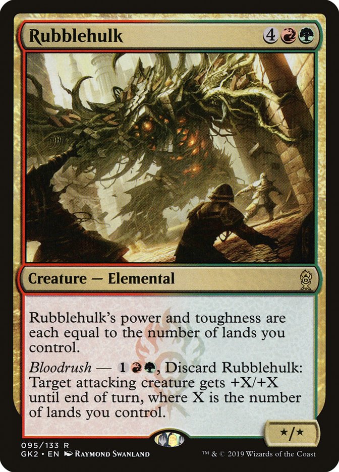 {R} Rubblehulk [Ravnica Allegiance Guild Kit][GK2 095]