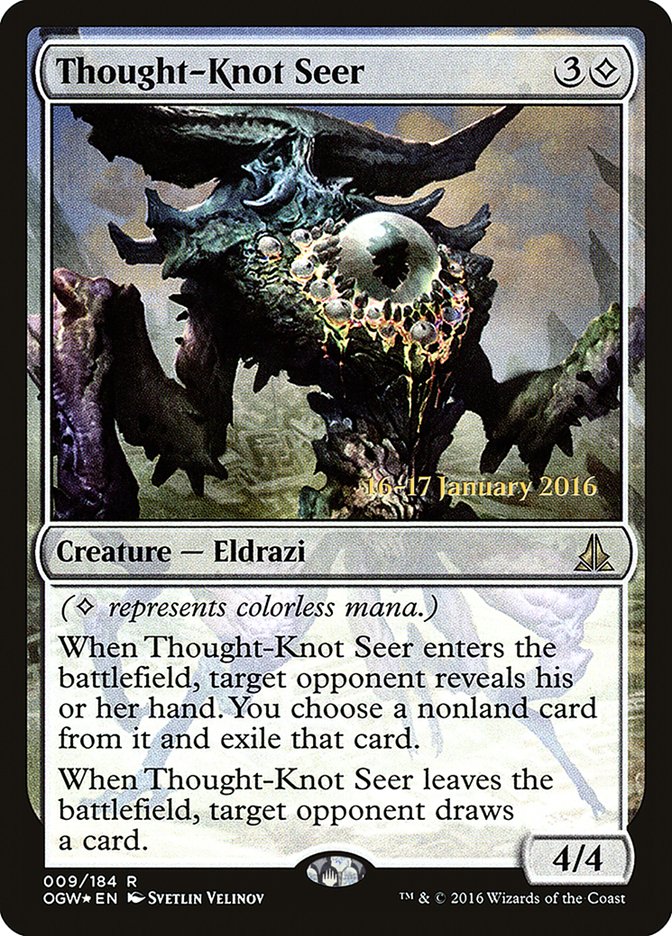 {R} Thought-Knot Seer [Oath of the Gatewatch Prerelease Promos][PR OGW 009]