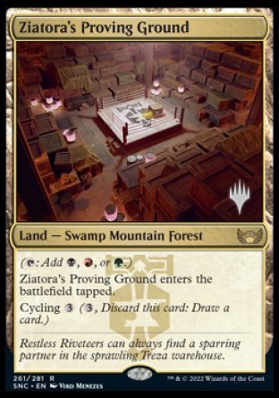 {R} Ziatora's Proving Ground (Promo Pack) [Streets of New Capenna Promos][PP SNC 261]