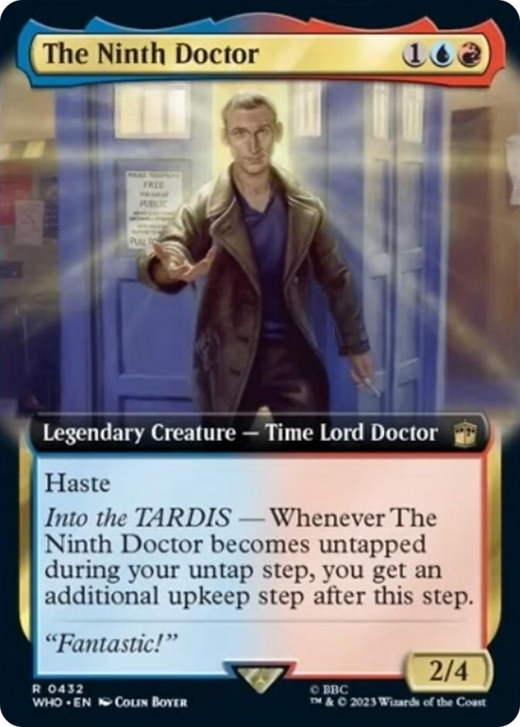 {R} The Ninth Doctor (Extended Art) [Doctor Who][WHO 432]