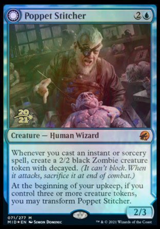 {R} Poppet Stitcher // Poppet Factory [Innistrad: Midnight Hunt Prerelease Promos][PR MID 071]