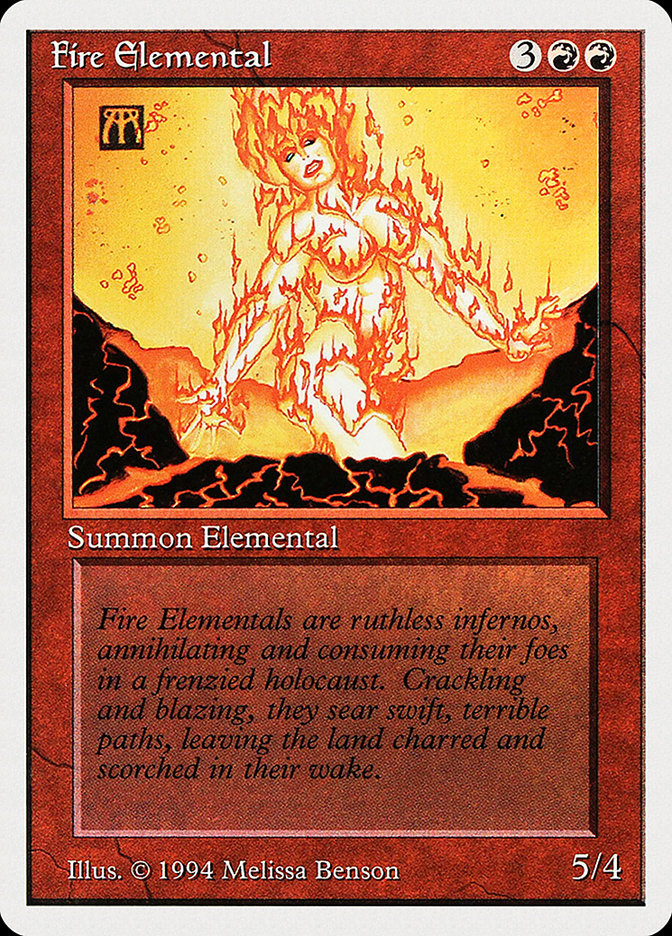 {C} Fire Elemental [Summer Magic / Edgar][SUM 149]