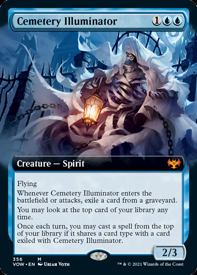 {R} Cemetery Illuminator (Extended Art) [Innistrad: Crimson Vow][VOW 356]