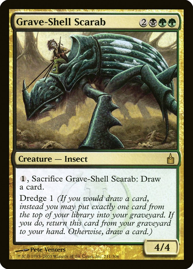 {R} Grave-Shell Scarab [Ravnica: City of Guilds][RAV 211]