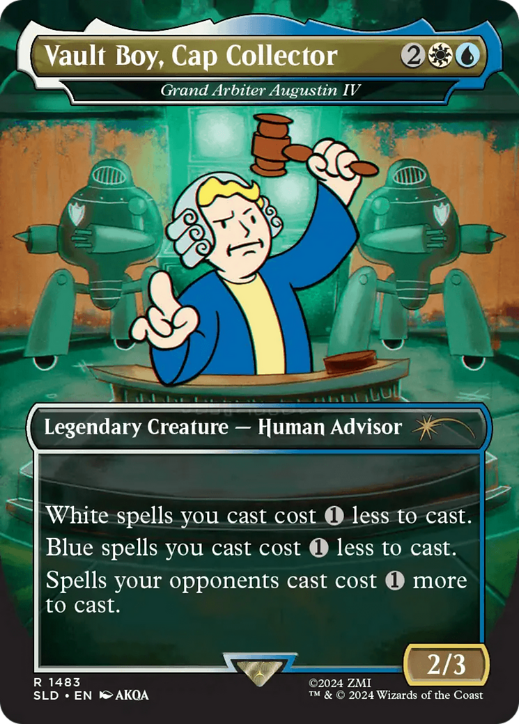 {R} Vault Boy, Cap Collector - Grand Arbiter Augustin IV [Secret Lair Drop Series][SLD 1483]