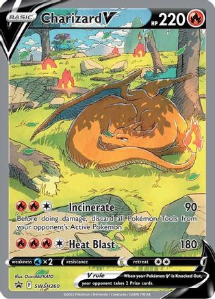 [PKM-R] Charizard V (SWSH260) [Sword & Shield: Black Star Promos]