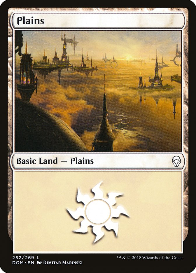 {B}[DOM 252] Plains (252) [Dominaria]