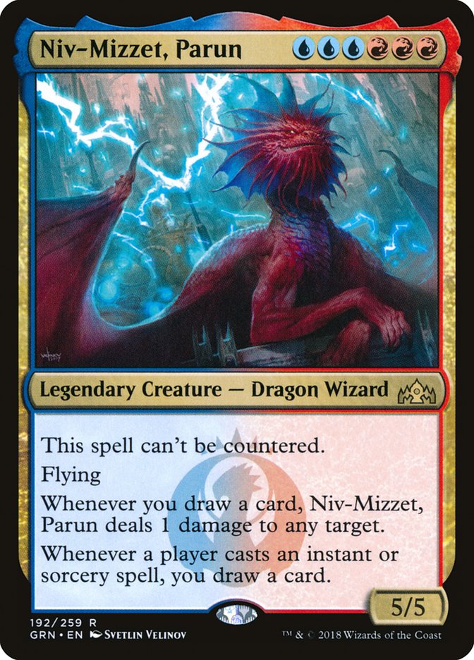 {R} Niv-Mizzet, Parun [Guilds of Ravnica][GRN 192]