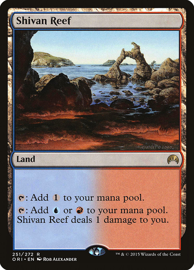 {R} Shivan Reef [Magic Origins][ORI 251]