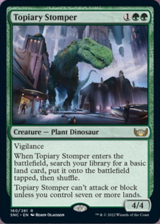 {R} Topiary Stomper [Streets of New Capenna][SNC 160]