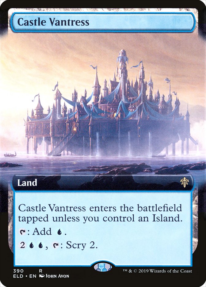 {R} Castle Vantress (Extended Art) [Throne of Eldraine][ELD 390]