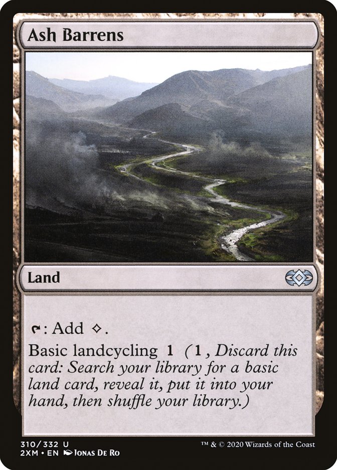 {C} Ash Barrens [Double Masters][2XM 310]