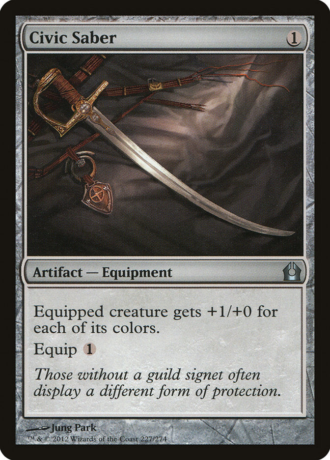 {C} Civic Saber [Return to Ravnica][RTR 227]