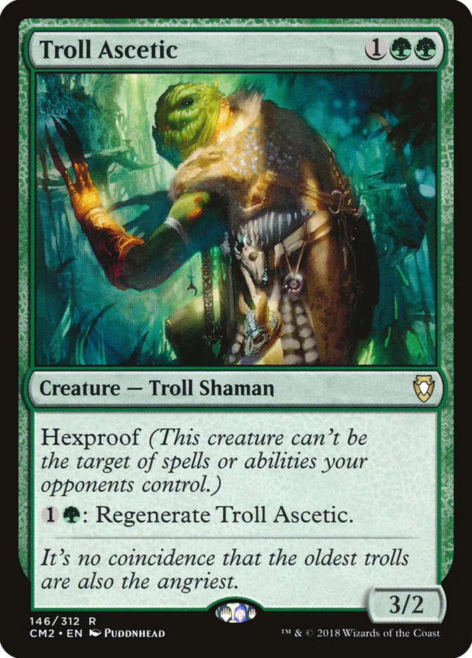 {R} Troll Ascetic [Commander Anthology Volume II][CM2 146]