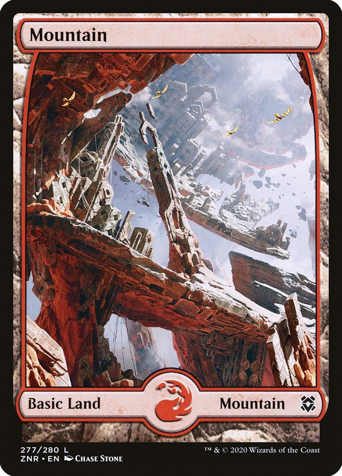 {B}[ZNR 277] Mountain (277) [Zendikar Rising]