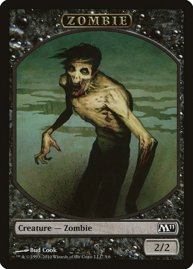 {T} Zombie Token [Magic 2011 Tokens][TM11 003]