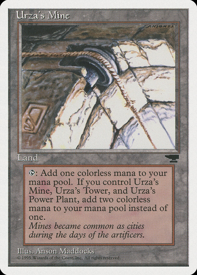 {C} Urza's Mine (Pulley Embedded in Stone) [Chronicles][CHR 114C]