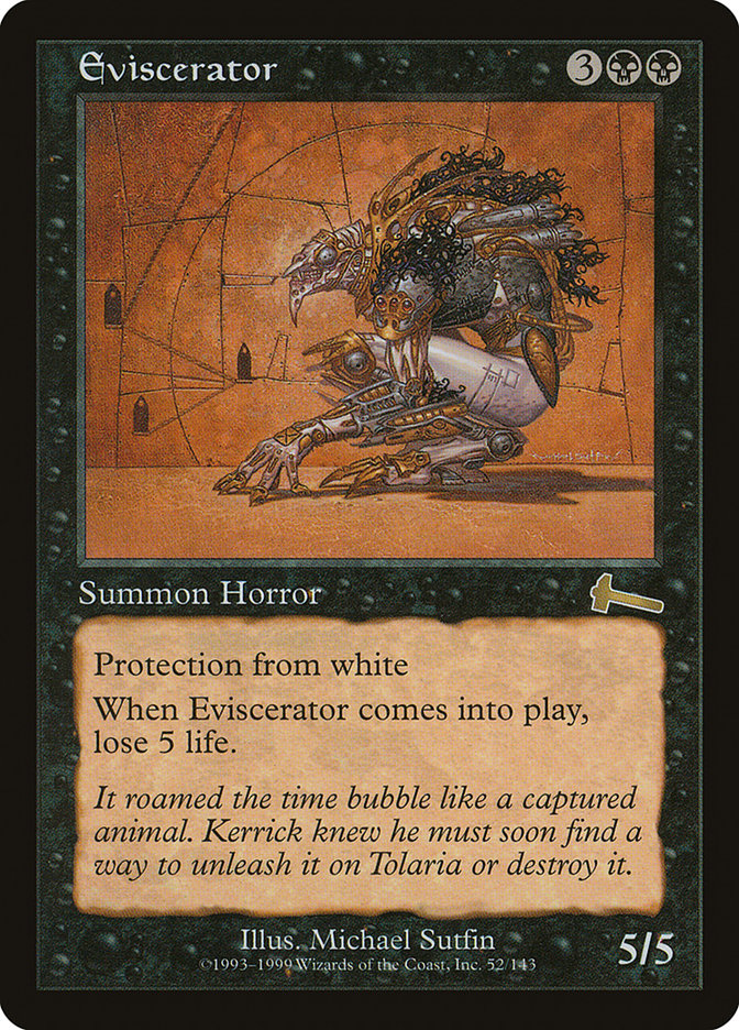 {R} Eviscerator [Urza's Legacy][ULG 052]