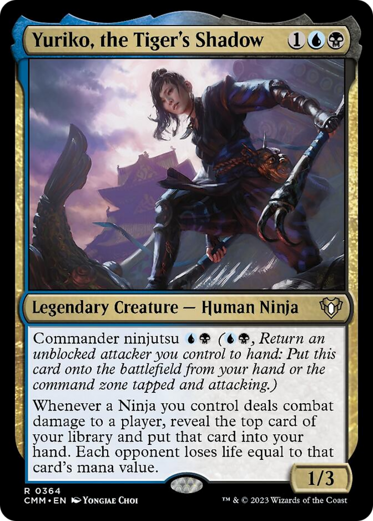 {R} Yuriko, the Tiger's Shadow [Commander Masters][CMM 364]