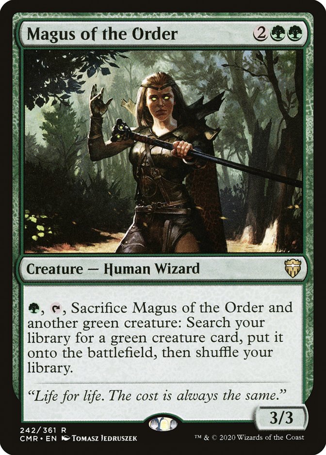 {R} Magus of the Order [Commander Legends][CMR 242]