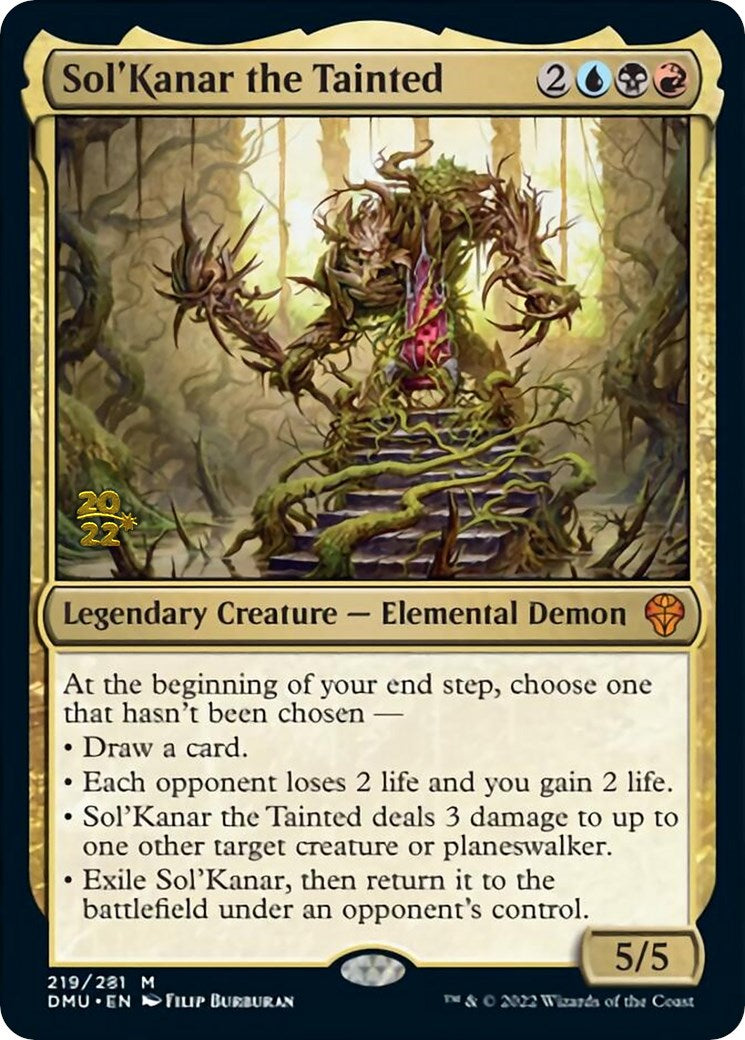 {@R} Sol'Kanar the Tainted [Dominaria United Prerelease Promos][PR DMU 219]