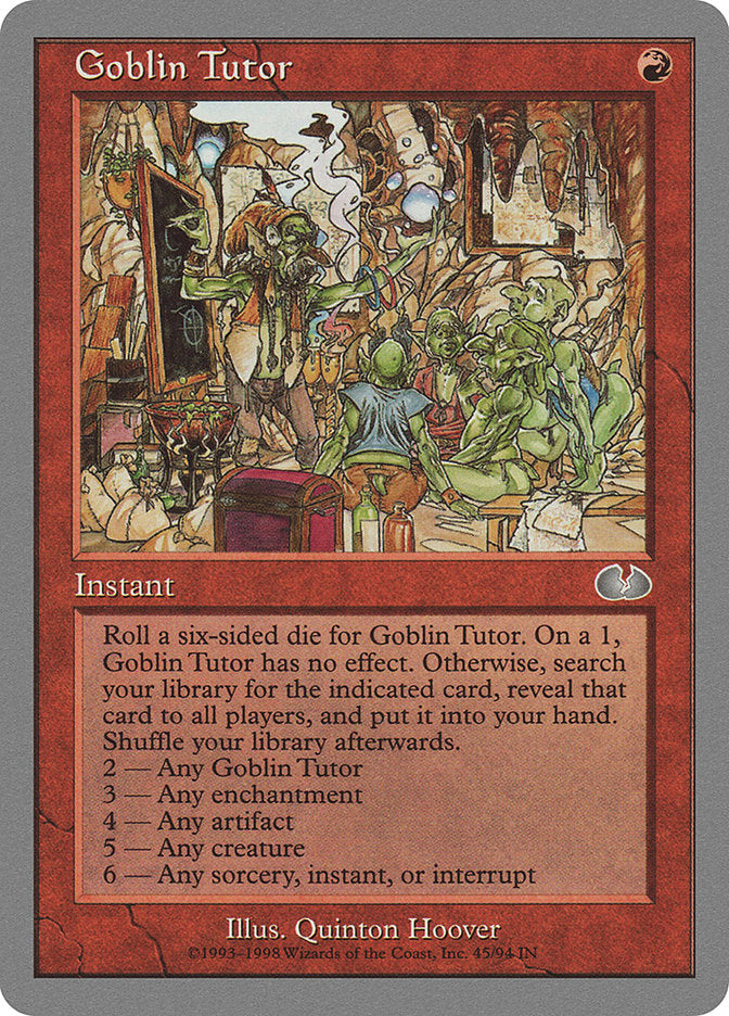 {C} Goblin Tutor [Unglued][UGL 045]