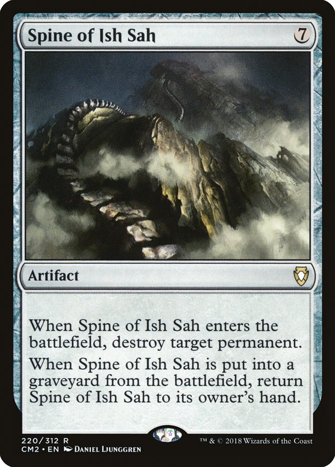 {R} Spine of Ish Sah [Commander Anthology Volume II][CM2 220]