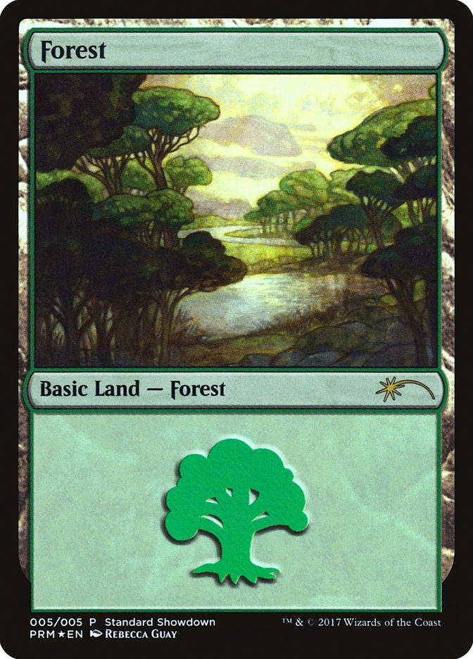 {B}[PA PSS2 005] Forest (5) [Ixalan Standard Showdown]