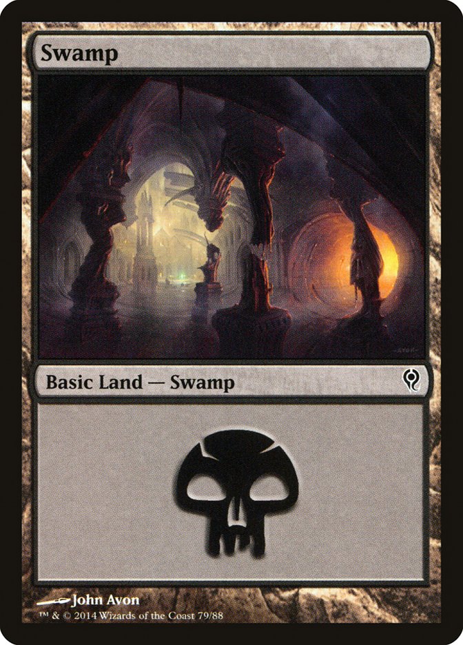 {B}[DDM 079] Swamp (79) [Duel Decks: Jace vs. Vraska]