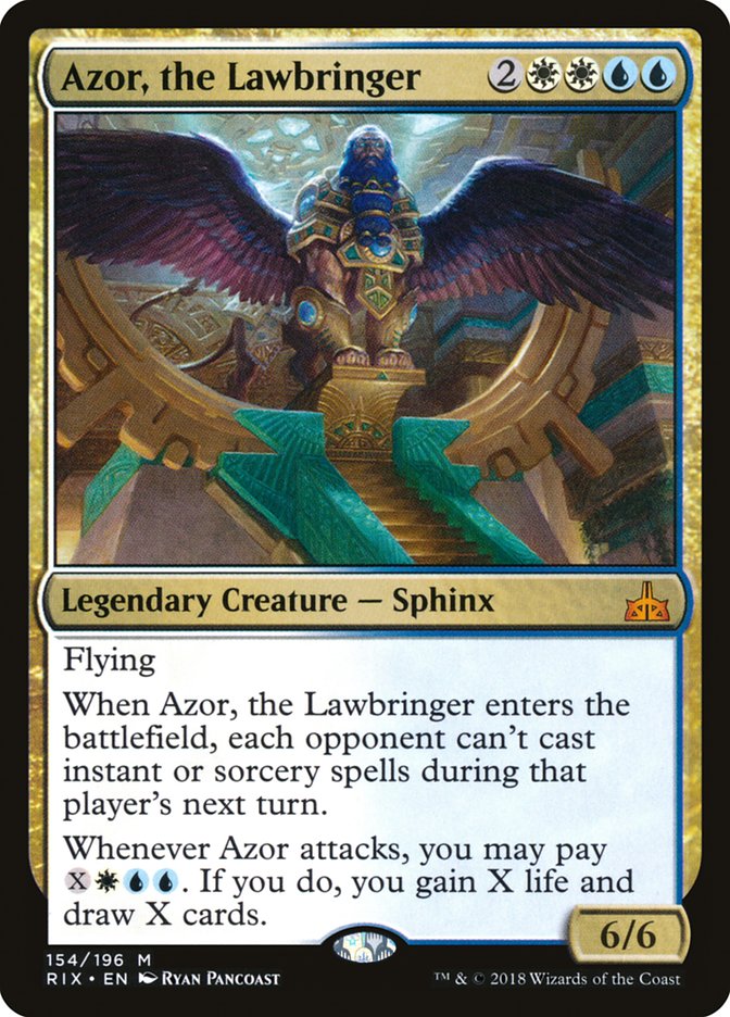 {R} Azor, the Lawbringer [Rivals of Ixalan][RIX 154]