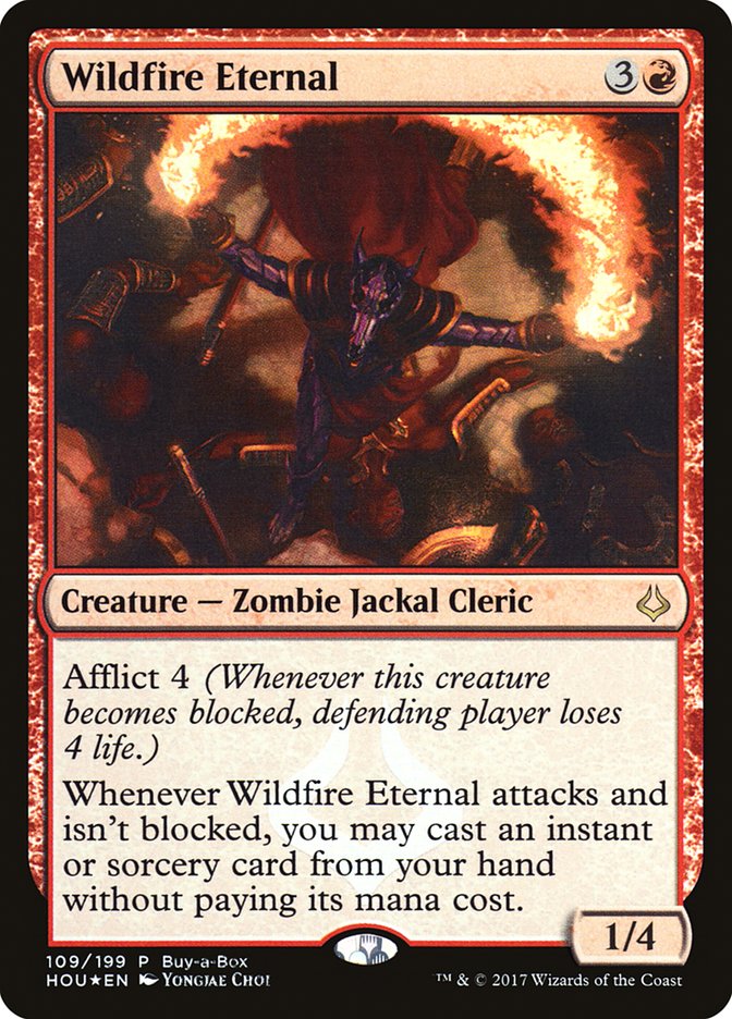 {R} Wildfire Eternal (Buy-A-Box) [Hour of Devastation Promos][PA HOU 109]