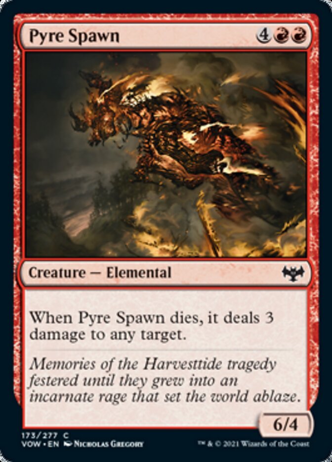 {C} Pyre Spawn [Innistrad: Crimson Vow][VOW 173]