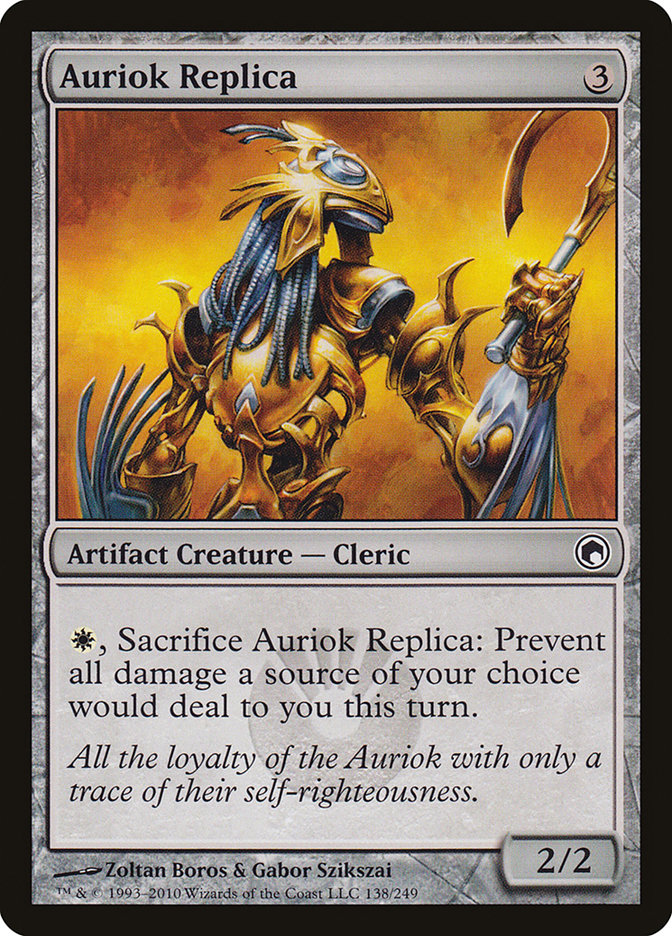 {C} Auriok Replica [Scars of Mirrodin][SOM 138]