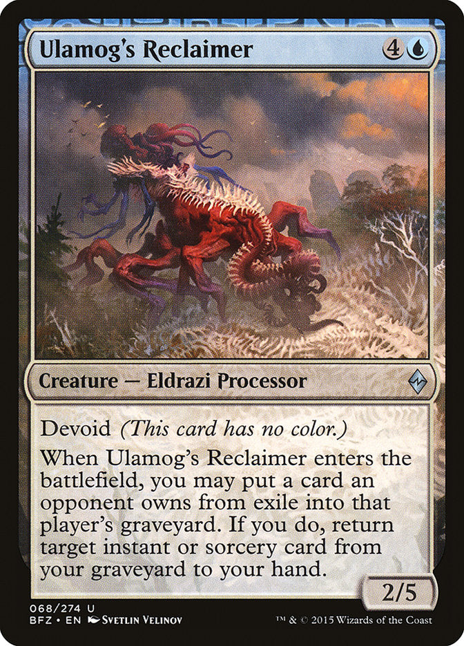 {C} Ulamog's Reclaimer [Battle for Zendikar][BFZ 068]